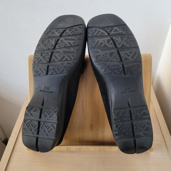 Anne Klein Zerega Black/Brown Leopard Loafers -  Size 9M - Picture 10 of 11